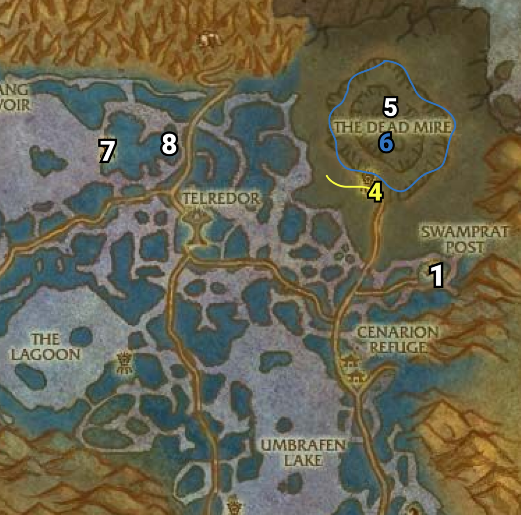 Wow Tbc Classic Horde Guide Zangarmash Outland Leveling