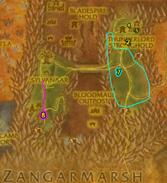 WoW TBC Classic Horde 60 70 Guide 67 68 Blade S Edge Mountains Outland