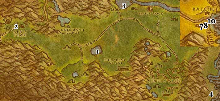 Wow Classic 50 60 Horde Leveling Guide Mmo Gs