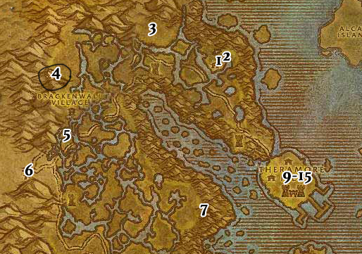 Wow 1 60 Powerleveling Alliance Guide 30 40 Leveling