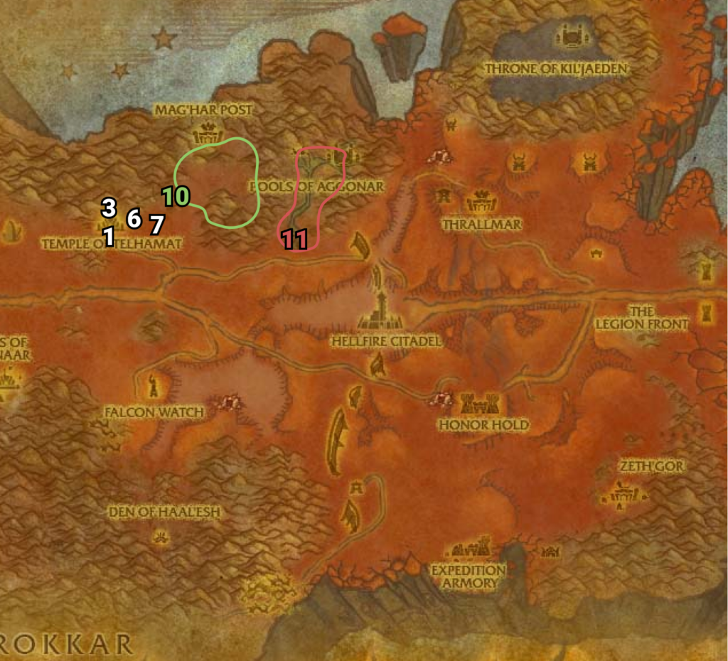 WoW TBC Classic Alliance 60-70 Guide: 60-61 Hellfire Peninsula Outland ...