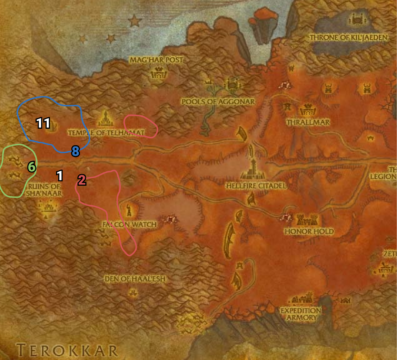 WoW TBC Classic Alliance 60-70 Guide: 60-61 Hellfire Peninsula Outland ...