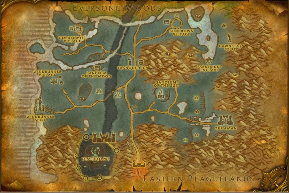 WoW TBC Classic Horde 12-20 Ghostlands Leveling (Blood Elves)