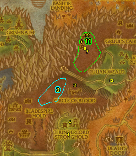 WoW TBC Classic Horde 60-70 Guide: 67-68 Blade's Edge Mountains Outland  Leveling